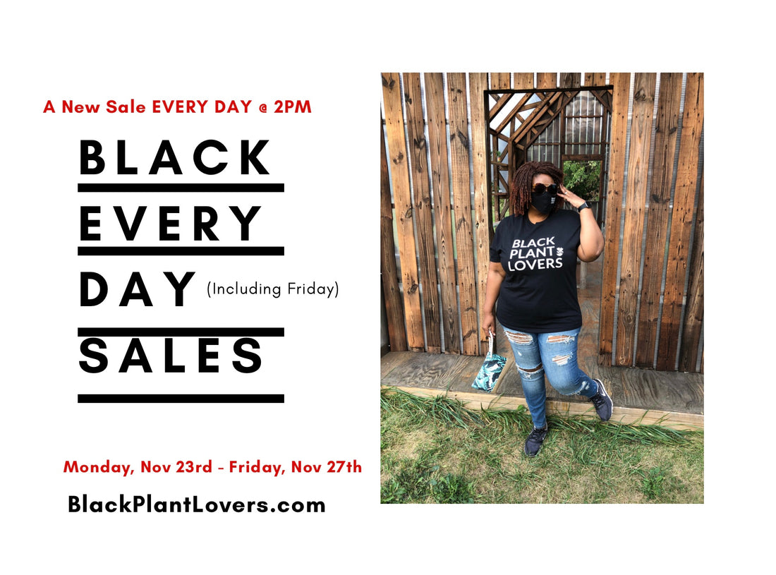 Black Every Day Week of Sales
