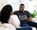 Black Plant Lovers Logo Graphic T-Shirt - Black