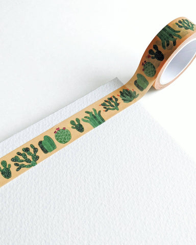 Desert Cacti Washi Tape