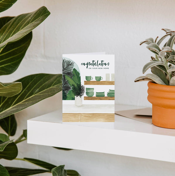Congrats New Home Greeting Card | Housewarming