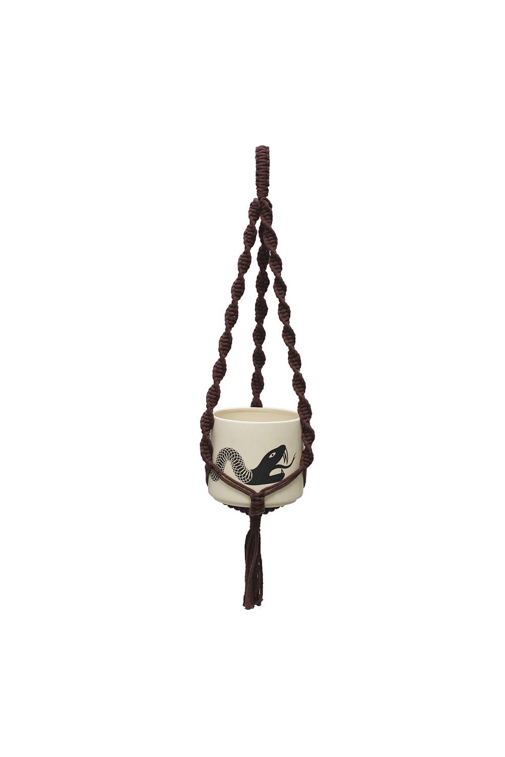 Double Helix Plant Hanger - Accommodates a 4" - 7" Planters