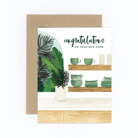 Congrats New Home Greeting Card | Housewarming