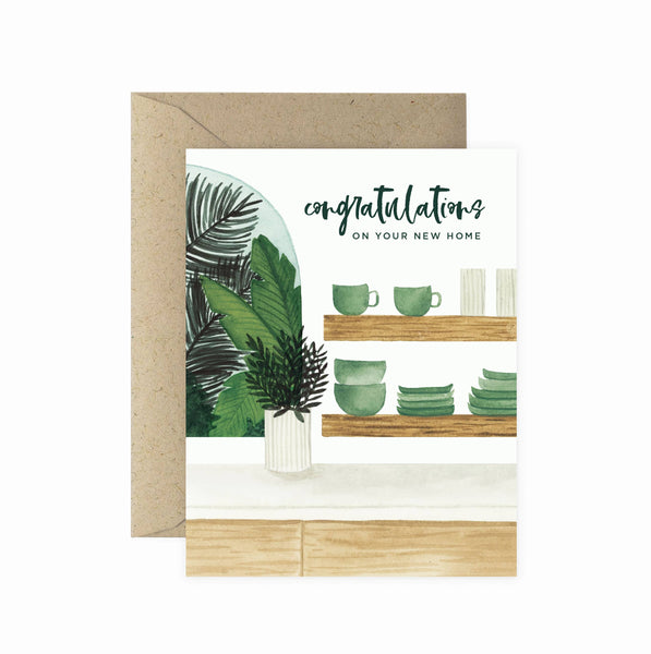Congrats New Home Greeting Card | Housewarming