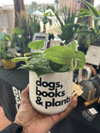 Signature Series Planters - dogs, books & plants