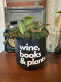Signature Series Planters - wine, books & plants