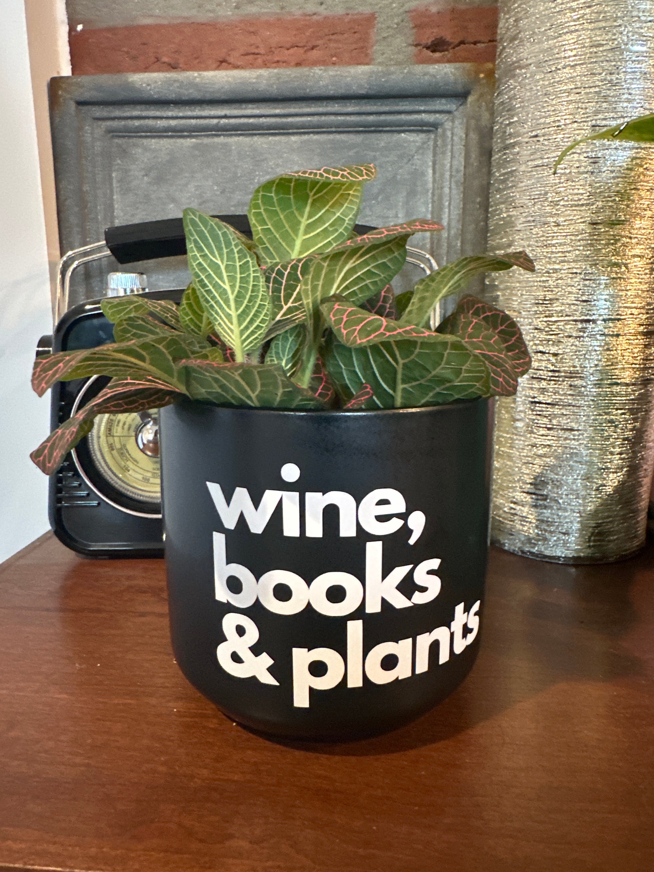 Signature Series Planters - wine, books & plants