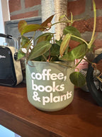 Signature Series Planters - Coffee, Books & Plants (5 color combos)