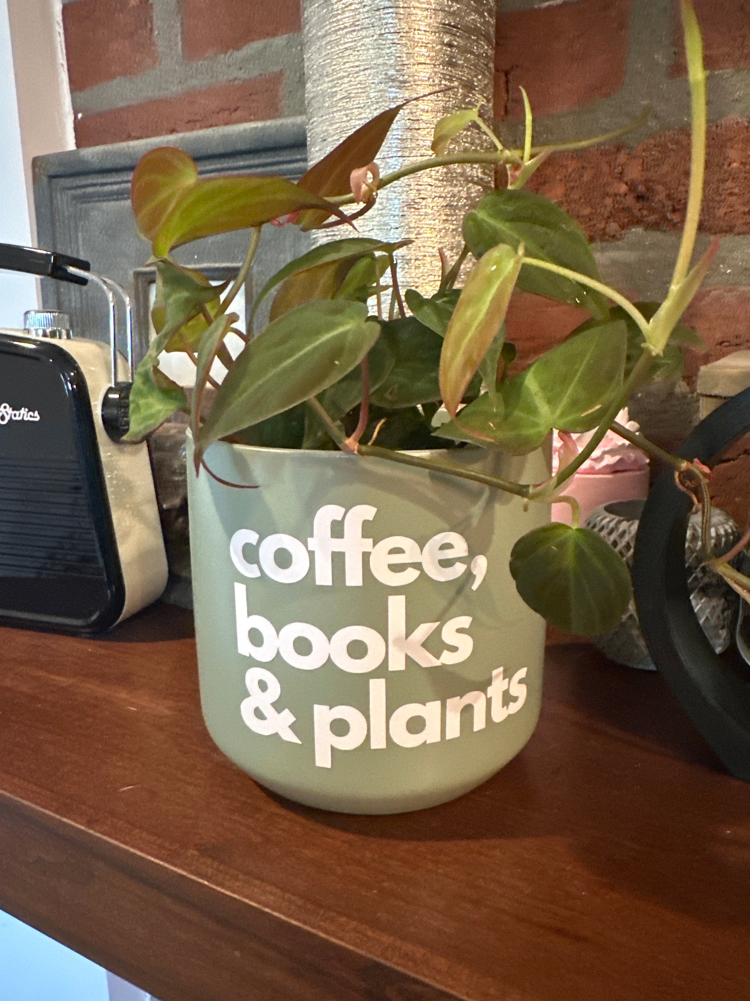 Signature Series Planters - Coffee, Books & Plants (5 color combos)