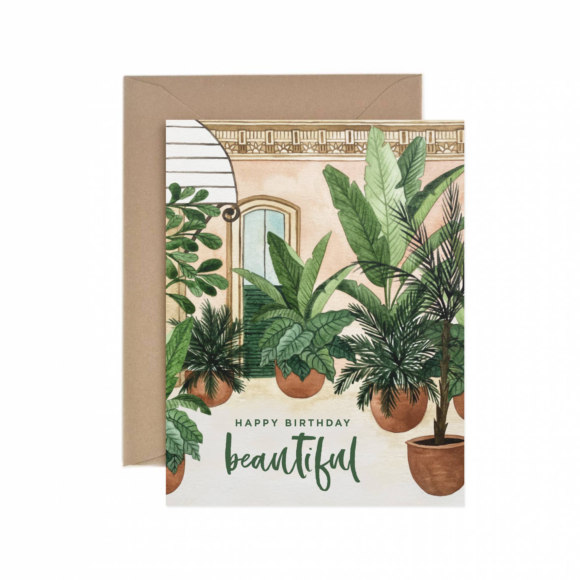 Barcelona Beautiful Birthday Greeting Card