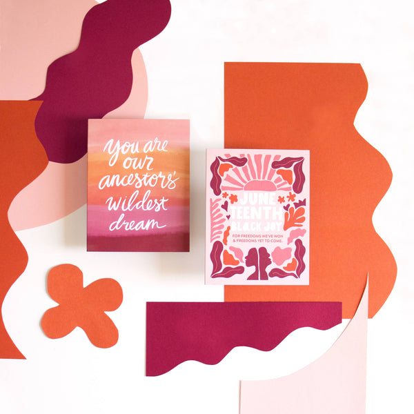 Juneteenth Black Joy Greeting Card