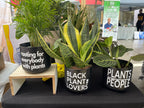 Signature Series Planters  - Black Plant Lovers (3 Color Combos)