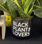 Signature Series Planters  - Black Plant Lovers (3 Color Combos)