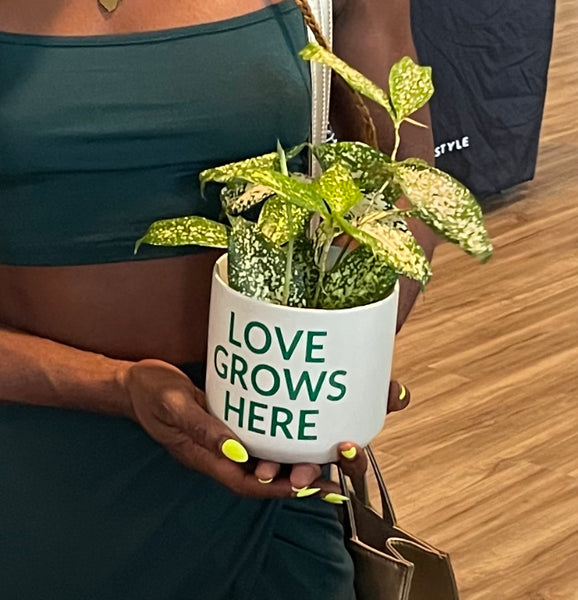 Signature Series Planters - Love Grows Here (2 Color Combos)