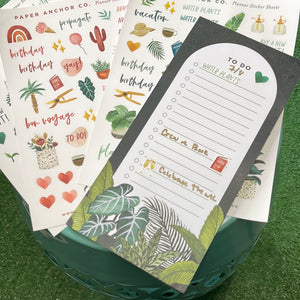 Tropical Arch List Notepad